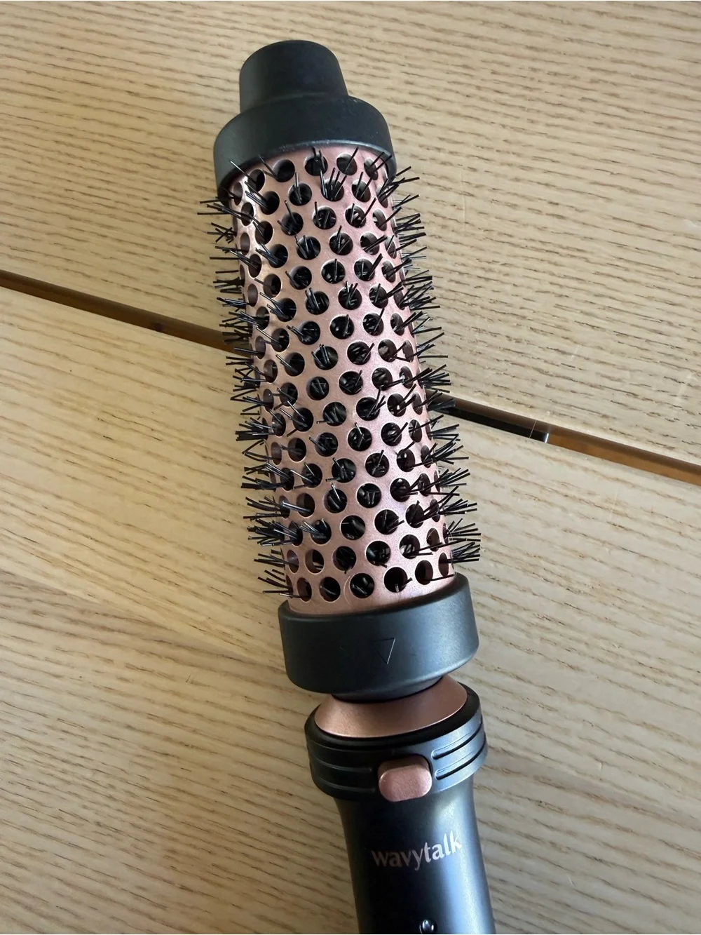 Wavytalk Black and Rose Gold Hot Air Round Brush
